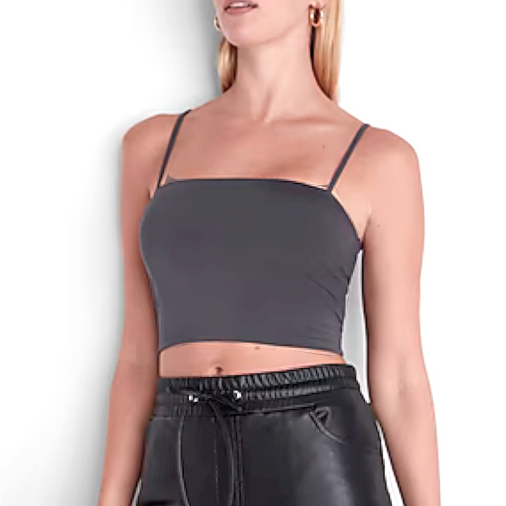 Express body contour cami crop tops